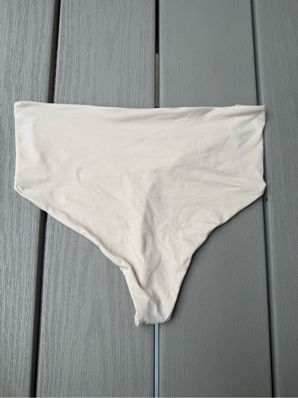 Soma High-Waist Thong Shapewear Size XL Nude